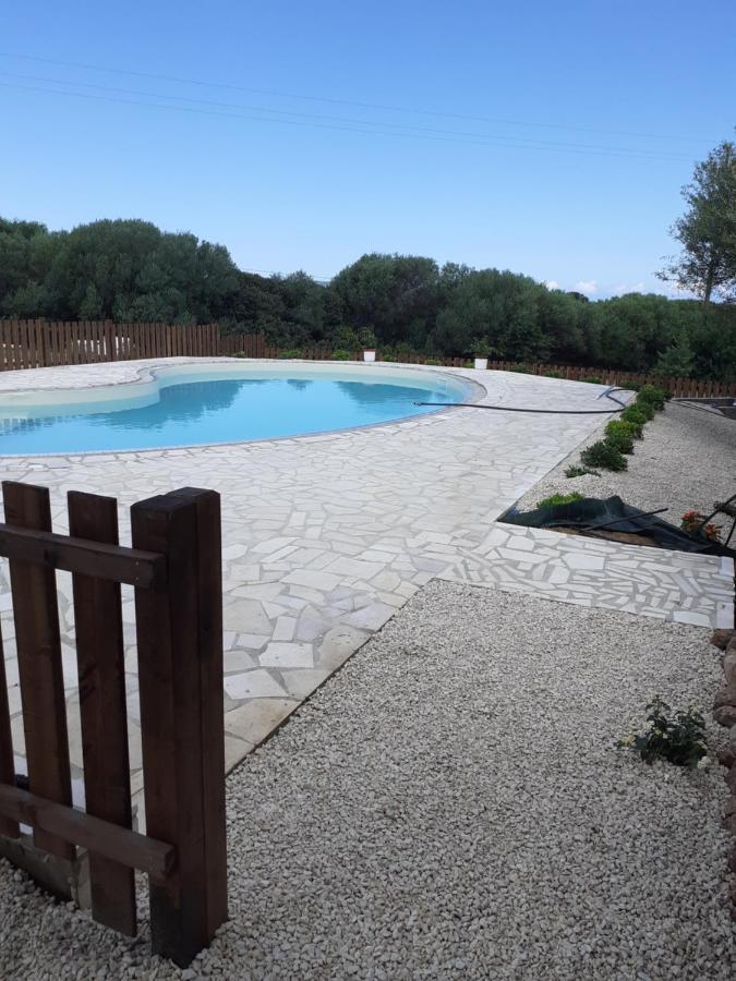 Gli Olivastri Con Piscina,Solarium, Vista Mare ,Sole -Mare E Tanta Natura ,Climatizzatore,Wifi 阿列恩图 外观 照片